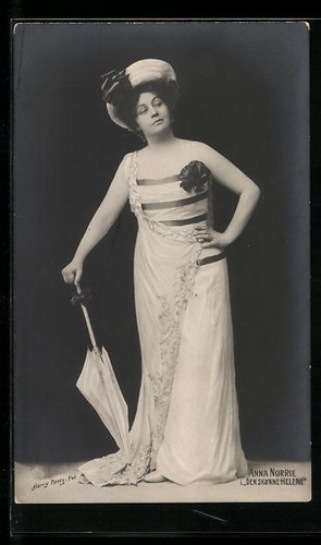 Cartolina attrice anna norrie - cartolina,