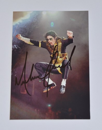Autogramm michael jackson - autogramm,