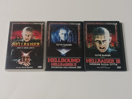 Dvd horror hellraiser - ii, iii