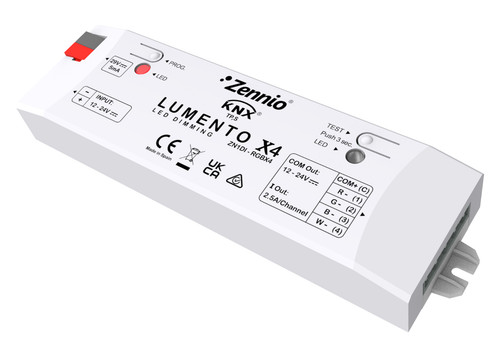 Zennio lumento zn1di - x4, zn1di-rgbx4