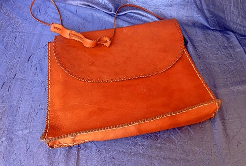 Borsa cuoio fatta mano - borsa,