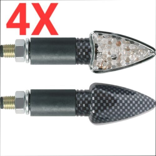 Frecce moto led carbon - moto,