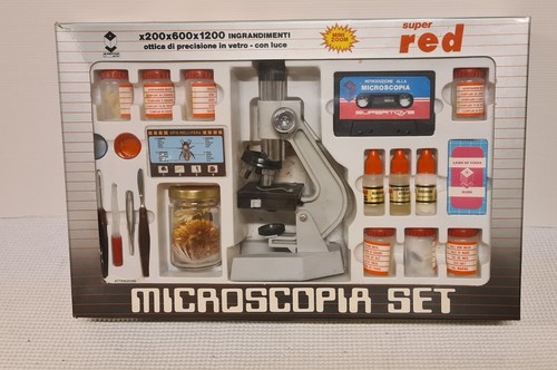 Microscopio giocattolo super - microscopio,