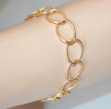 Bracciale donna oro dorato