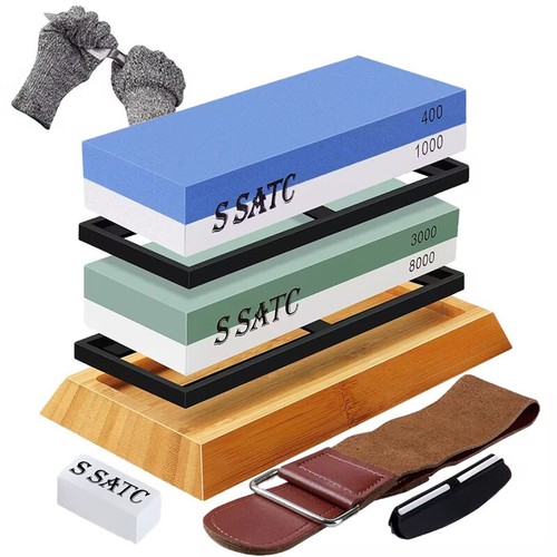 Set pietra per - , affilare