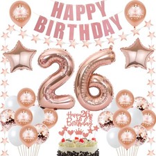 decorazioni 26 anni compleanno