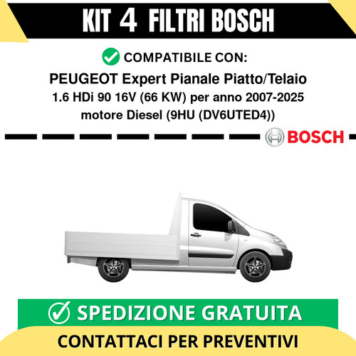 Kit bosch filtri - kit,