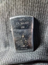 Six vintage military lighters