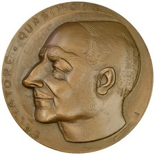 Medaglia del 1976 in Ricordo del Premio Nobel a Salvatore Quasimodo, Molteni