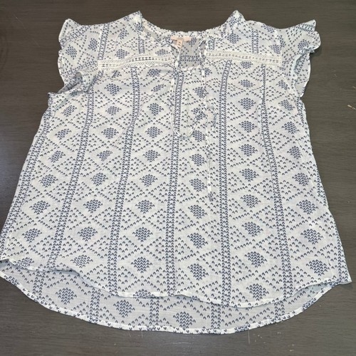 Top como vintage - top, blu