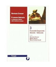 Il canone letterario. Per le