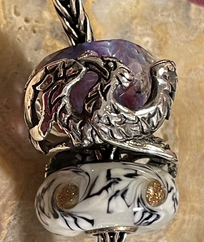 Trollbeads phoenix bead rara - bead,