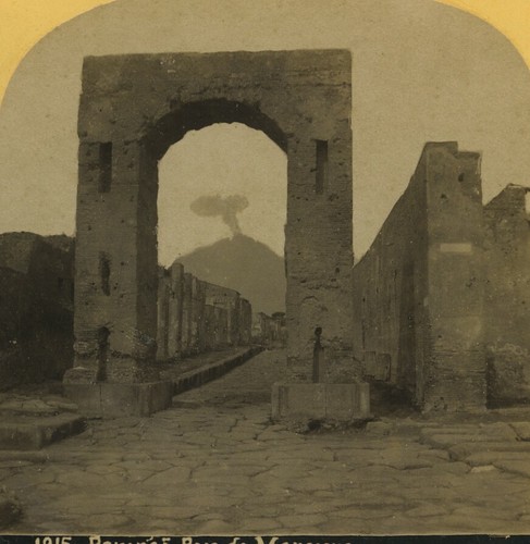 Italy pompeii via mercurio - pompeii,