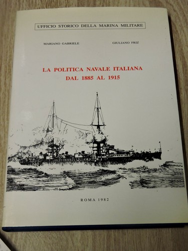 Libro politica navale - navale, italiana