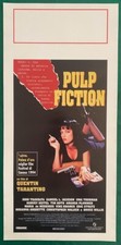 LOCANDINA ORIGINALE CINEMA PULP FICTION TARANTINO TRAVOLTA KEITEL THURMAN CULT