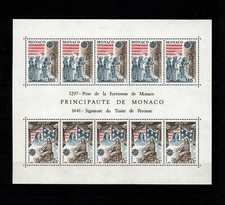 MONACO foglietto Europa CEPT