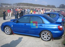 SPOILER POSTERIORE IMPREZA 7 - 8  ALETTONE SUL COFANO LOOK WRC