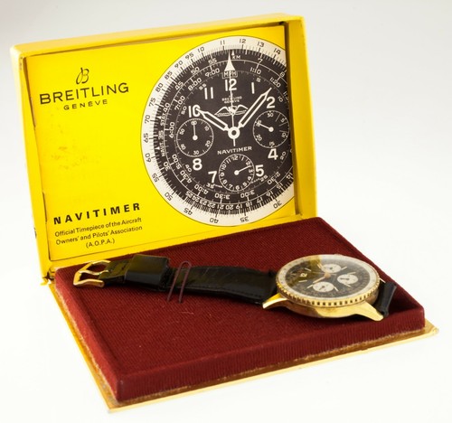 Vintage placcata oro breitling - oro,
