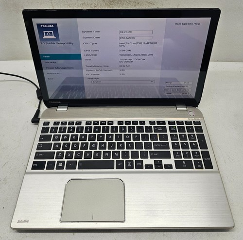 Toshiba satellite p50t - toshiba, p50t-b