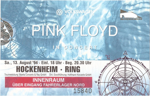Pink floyd division bell - floyd, tour