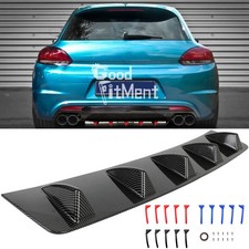 Paraurti posteriore auto fibra