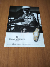 1995 BAUME & MERCIER RIVIERA REF. MOA00278 WATCH OROLOGIO VINTAGE PUBBLICITA AD
