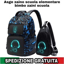 Asge Zaino Scuola Elementare Bimbo Zaini Scuola