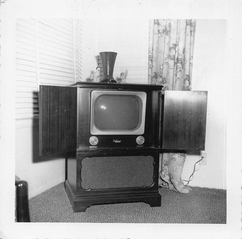 Televisore vintage 1952