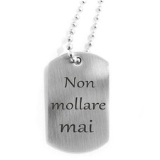 TARGHETTA MILITARE