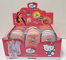 HELLO KITTY LITTLE BAGS...OGNI ZAINO CONTIENE 5 ACCESSORI X LA SCUOLA-SCEGLI 