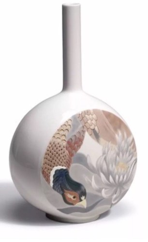 Vaso tela lladro 7075 scena - vaso,