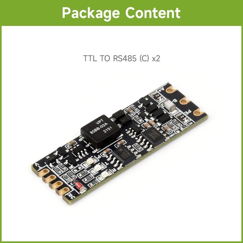 2pcs waveshare ttl rs485 - a, (c)