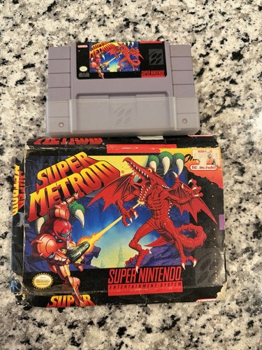 Nintendo super metroid - nintendo,