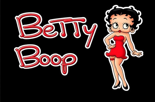 Adesivo betty boop - betty,