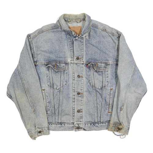 Levi uomo blu denim jeans - blu,