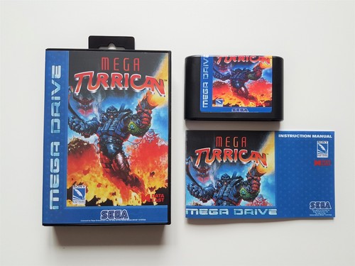 Sega megadrive mega turrican - sega,