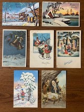 Lotto 8 Cartoline Natale