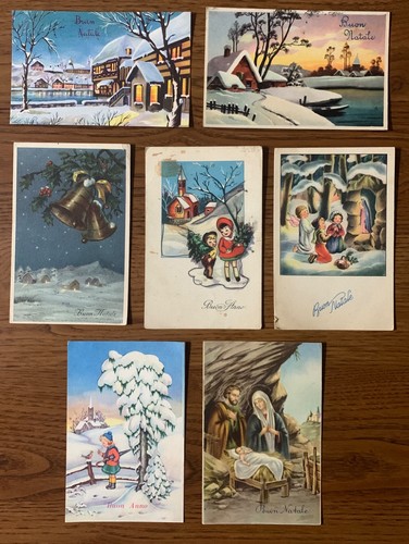 Lotto cartoline natale - 8,