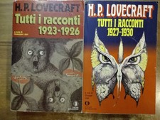 H. P. Lovecraft TUTTI I RACCONTI 1923 -1926 1927 - 1930 Oscar Mondadori horror