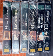 VHS " UN PALCO ALL'OPERA N* 19pz. " EDIZIONE INTEGRALE HI-FI STEREO FABBRI VIDEO