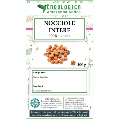 Nocciole sgusciate intere