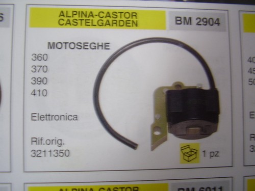 Bobina accensione motosega - bobina,