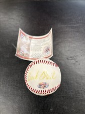 Buck O'Neal Auto Baseball On A