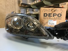 Mazda 3 2008 Fanale Anteriore Destro Lampada H7-HB3 Con Regolazione Portata Fari