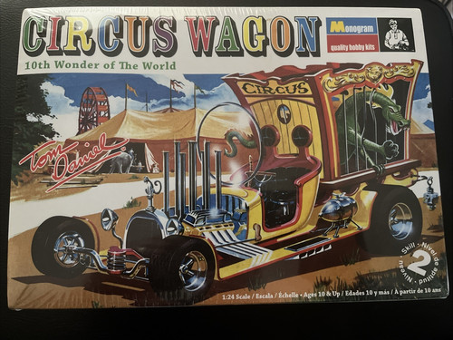Tom daniel circus wagon - tom, 1/24