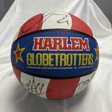 Pallacanestro AUTOGRAFATA 1994 Harlem Globetrotters 10 firme firmata ***
