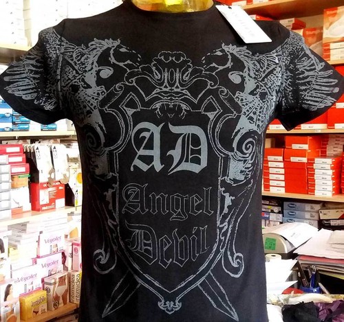Shirt maglia uomo angel - t-shirt,