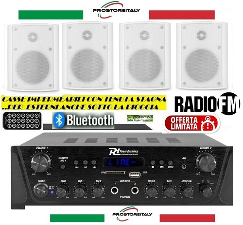 Impianto audio per esterno - impianto,