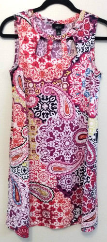 Abito paisley senza maniche - , sm