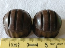 n°2 Manopole vintage per radio a valvole.